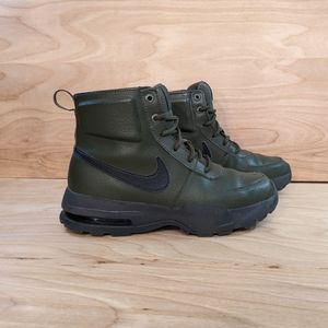 Nike Air Max Goaterra 2.0 Khaki Green Boots Youth Size 5